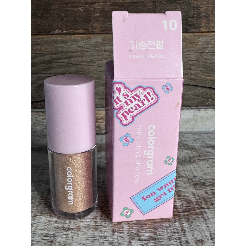 Colorgram Milk Bling Shadow | 10 Final Pearl | Rare Discontinued | MSRP $11